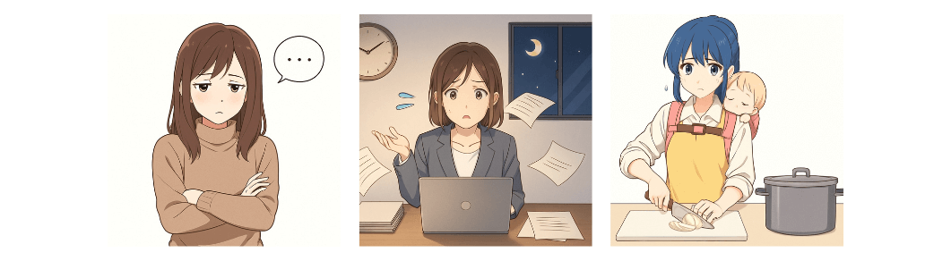 マミーブレインで悩む女性達